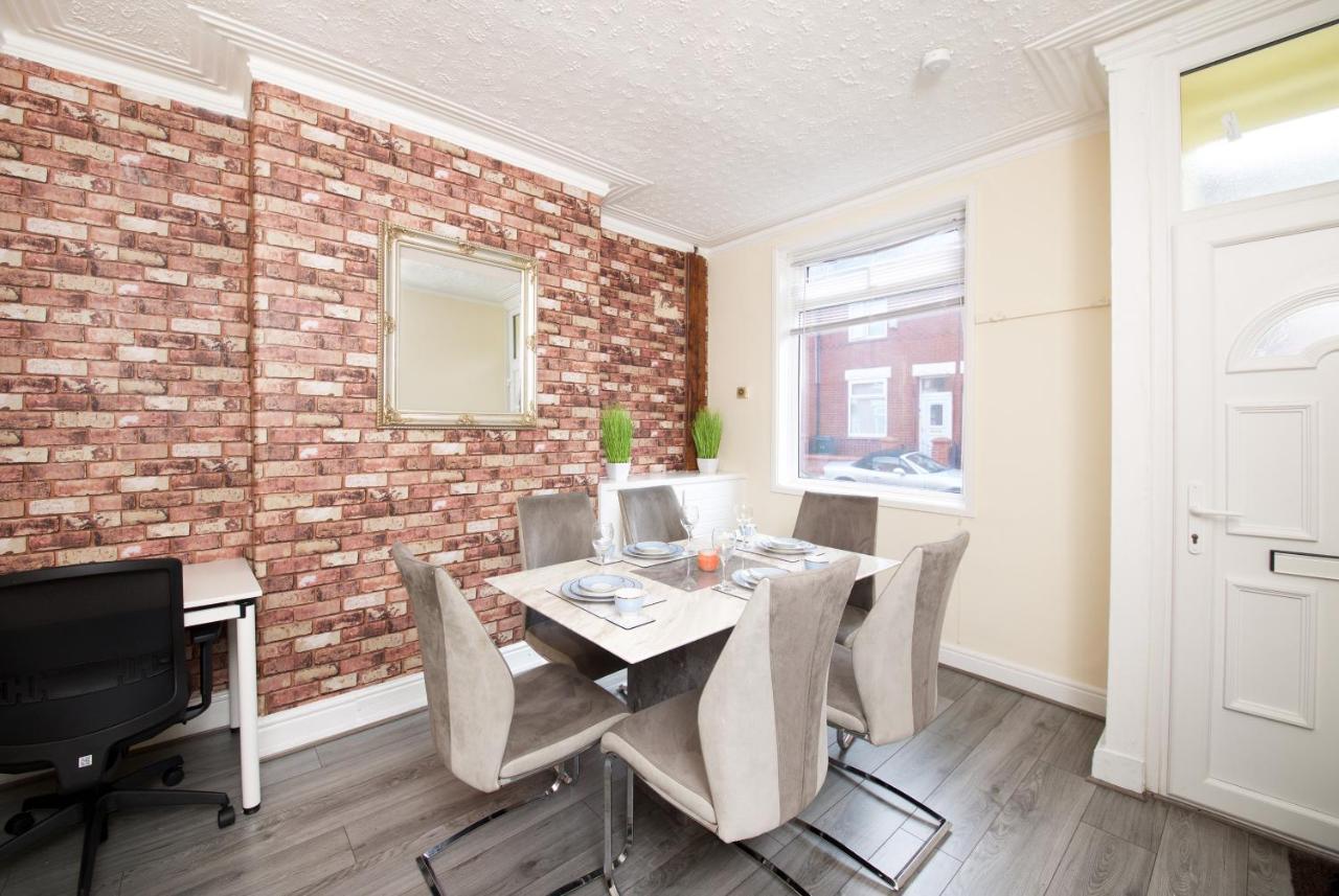 Crystal House 10Min To Manchester City Centre Ideal For Work And Leisure Eksteriør bilde